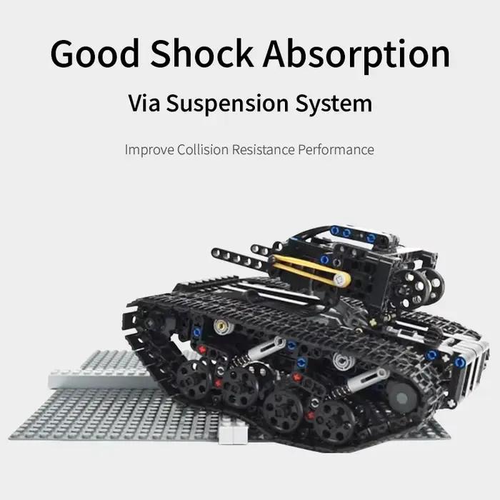 Ubricks RC Char d'assaut électrique anti-aérien