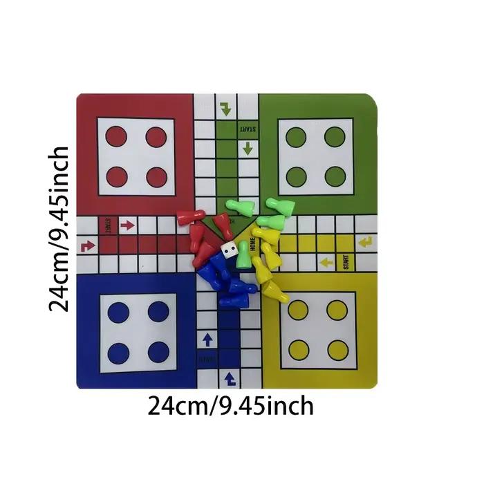Jeu de dés classique LUDO pour 2 à 4 joueurs