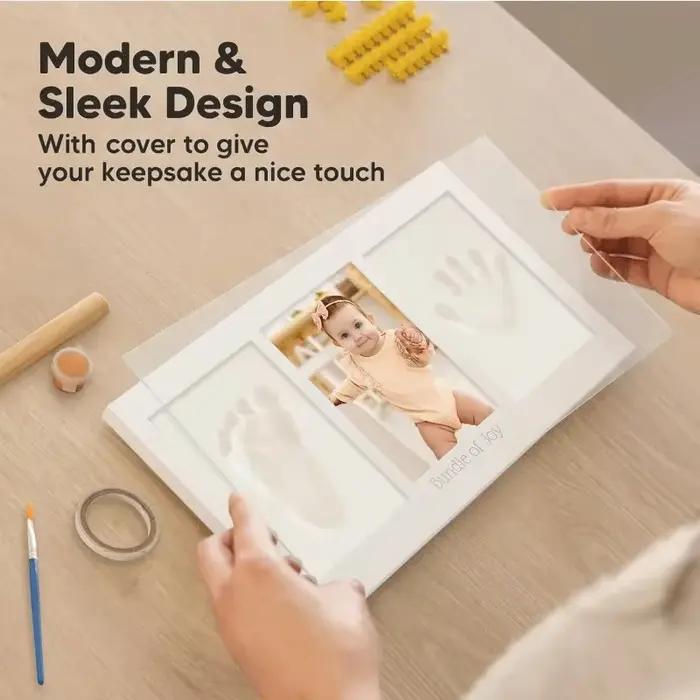 Kit d'argile pour empreintes de mains de bébé