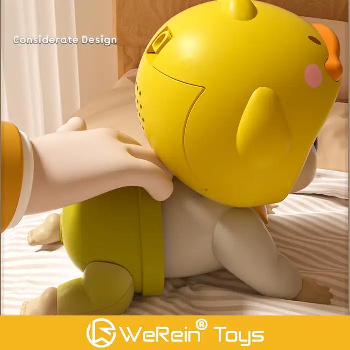 Jouet musical éducatif pour nourrissons et tout-petits - Poupée rampante pour un temps de jeu