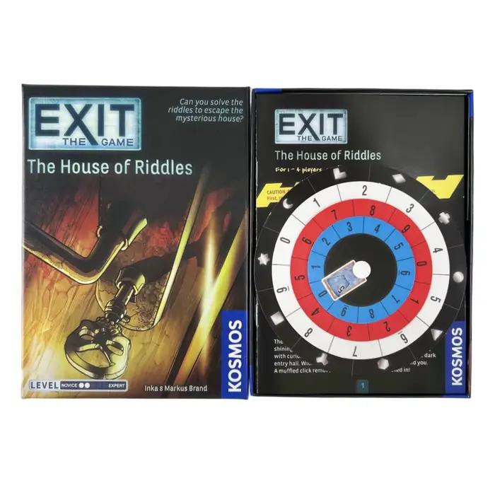 Jeu de cartes de sortie The Abandoned Cabin The Haunted Roller Co84