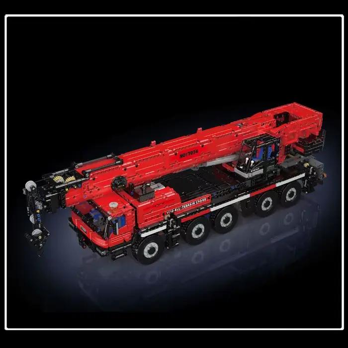 Mould King 17073 17074 voiture technique jouet télécommande LTM 1110 grue bloc de construction assemblage camion brique enfants cadeau de noël