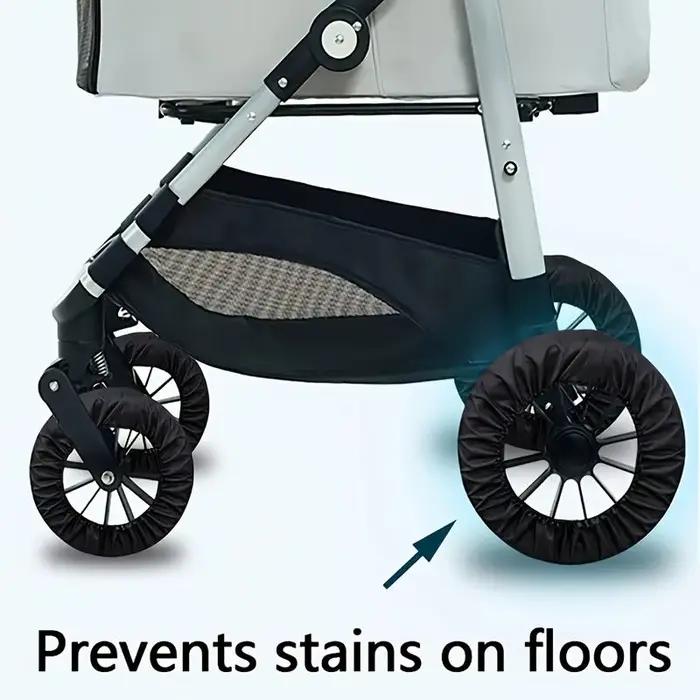 Housse de roue de poussette pour bébé