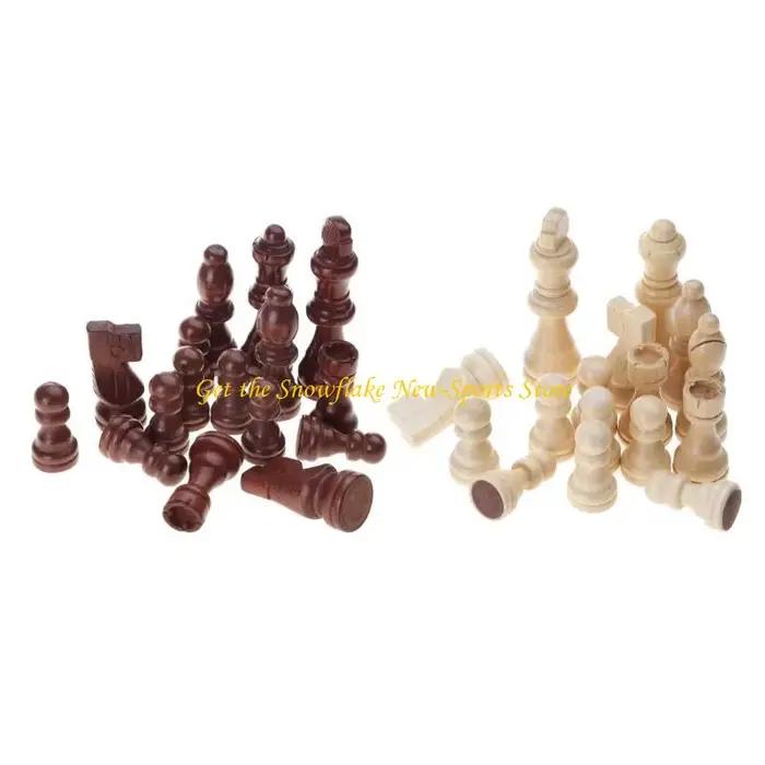 E56D 32 pièces figurines d'échecs internationales