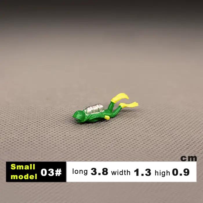 Figurines de plongeur miniatures à monter soi-même