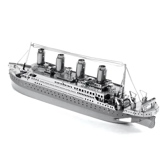 Titanic 3D métal Puzzle modèle kits bricolage Laser découpé Puzzles