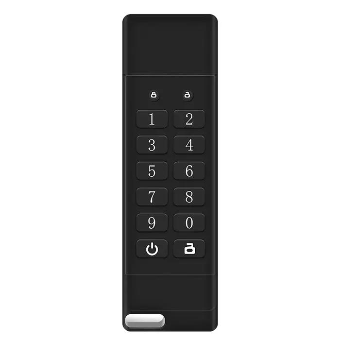 Clé USB cryptée Goldenfir 32 Go 64 Go 128 Go 256 Go avec verrouillage par clavier et code, disque USB sécurisé et confidentiel