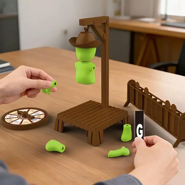 Un jeu de société intéressant avec des écrevisses et des gallows