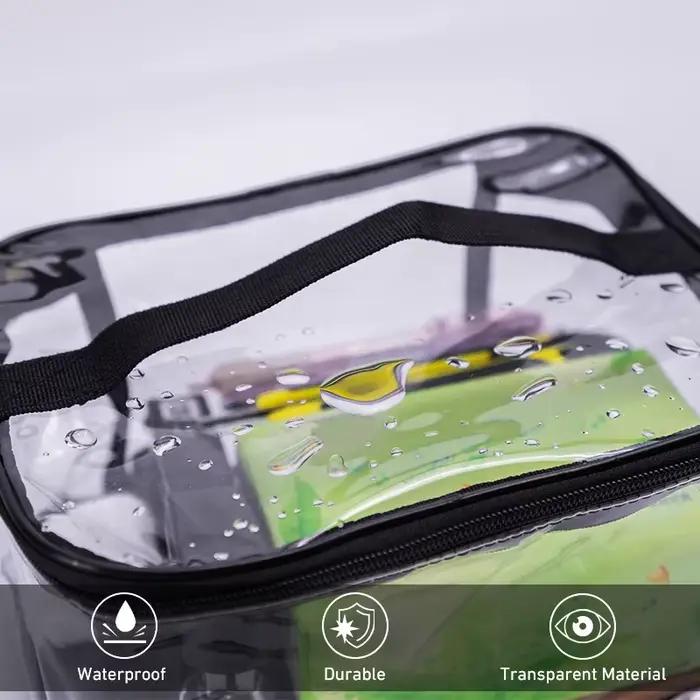Sac de rangement transparent en maille pour jouets et puzzles grande capacité nuit de construction occasionnel usage multiple enfants bricolage création