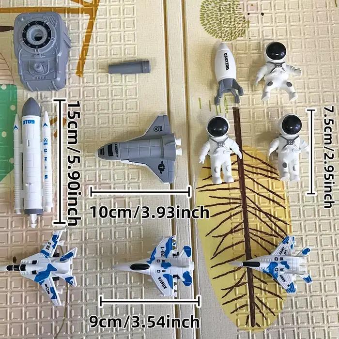 Ensemble de jouets sur le thème de l'espace pour garçons