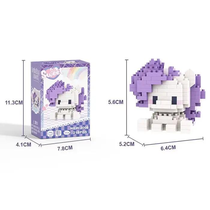 Nouveaux blocs de construction miniatures My Little Pony compatibles avec les briques Lego