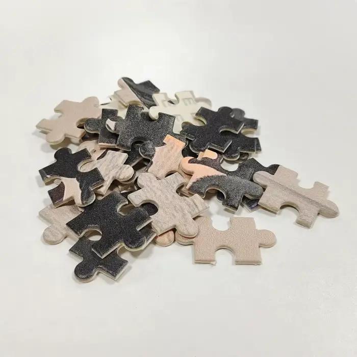 【Personnalisé】Puzzles en bois encadrés