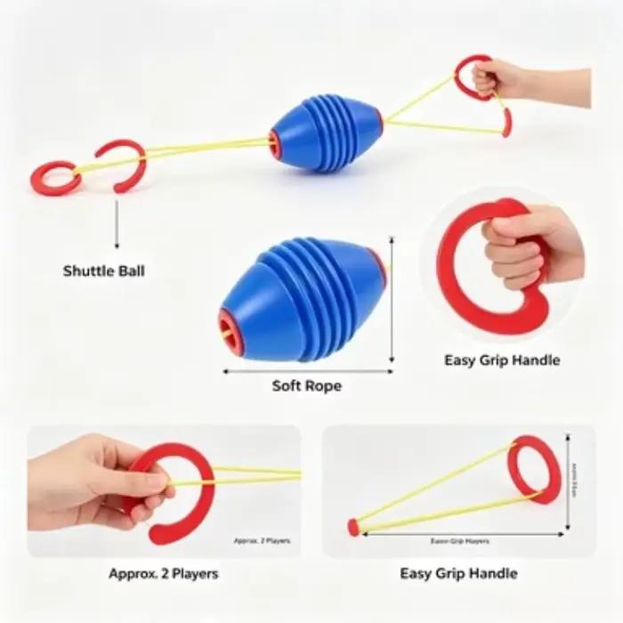 Jeu de balle à tirer pour enfants