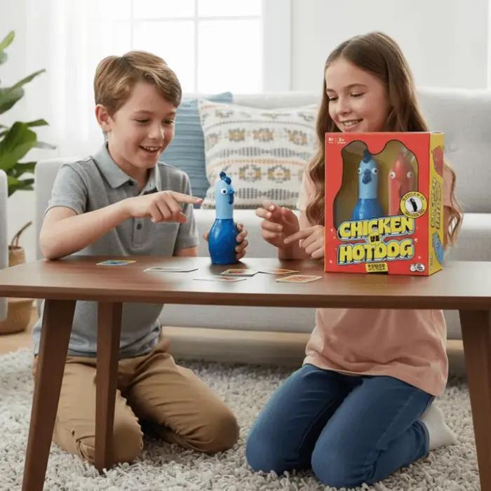 Jeu de société interactif Fast Strategy Chicken Vs Hotdog