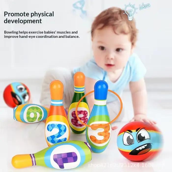 Ensemble de jeu de bowling éducatif pour tout-petits