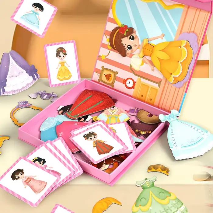 Jeu de puzzle magnétique à habiller