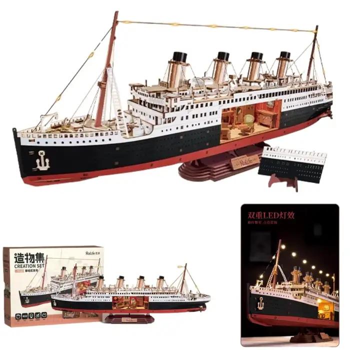 Rolife Titanic – Puzzle 3D authentique