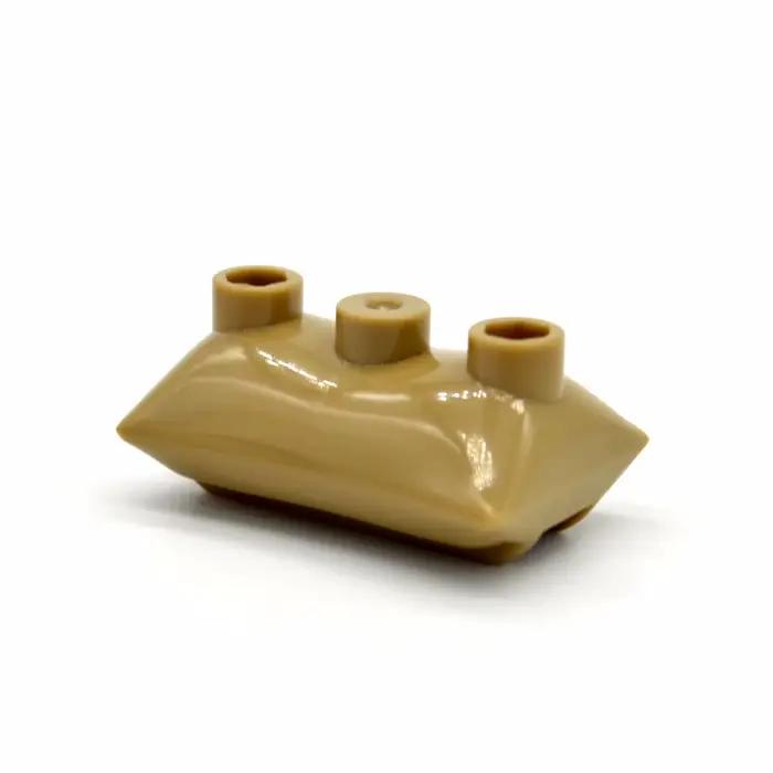 100 blocs de construction militaires MOC en forme de sacs de sable