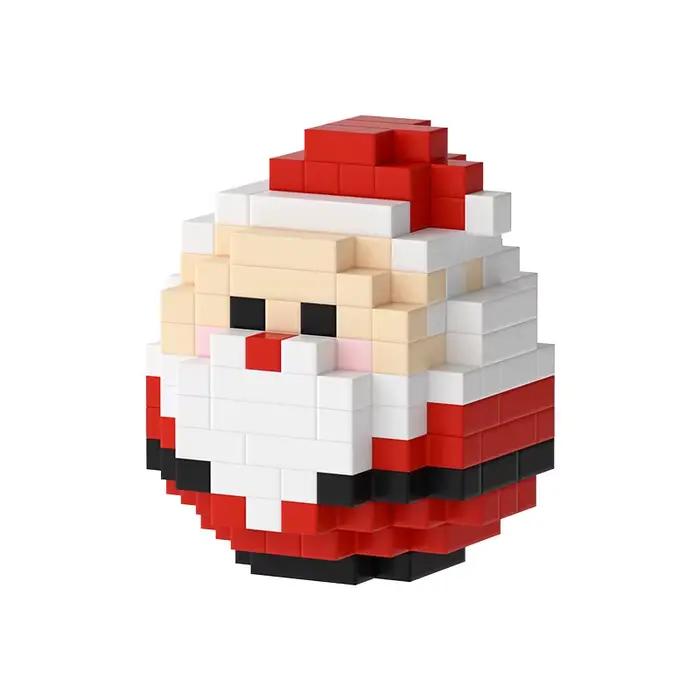 Blocs de construction de la série beignet de noël pour enfants