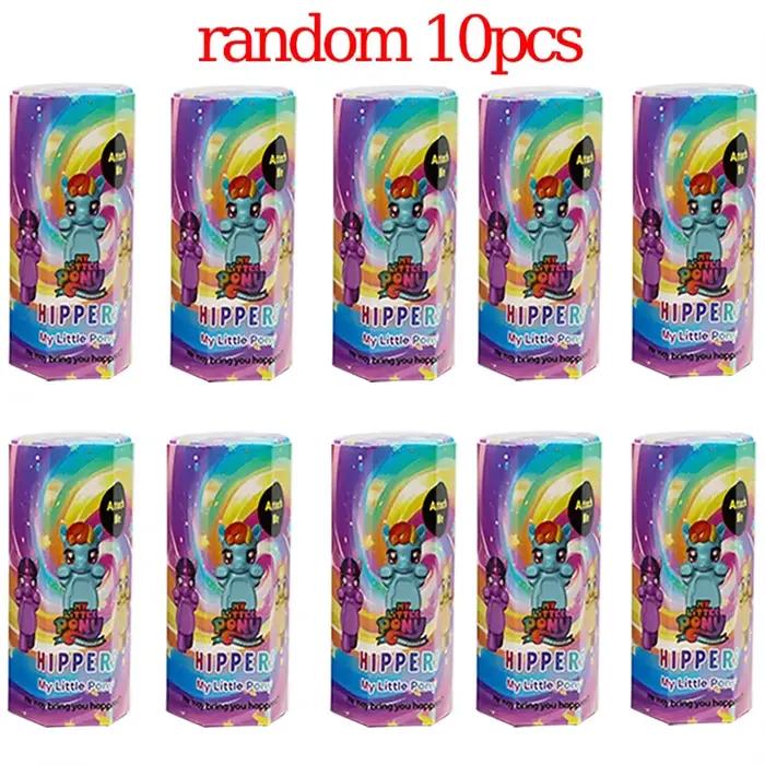 Vente chaude mon petit poney boîte aveugle série figurines d'anime ornements poupées Fans enfants cadeau d'anniversaire