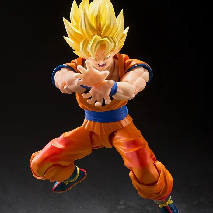 Bandai S.H.Figuarts SHF Dragon Ball Z Super Saiyan Son Goku-les jeux commencent figurine modèle jouets
