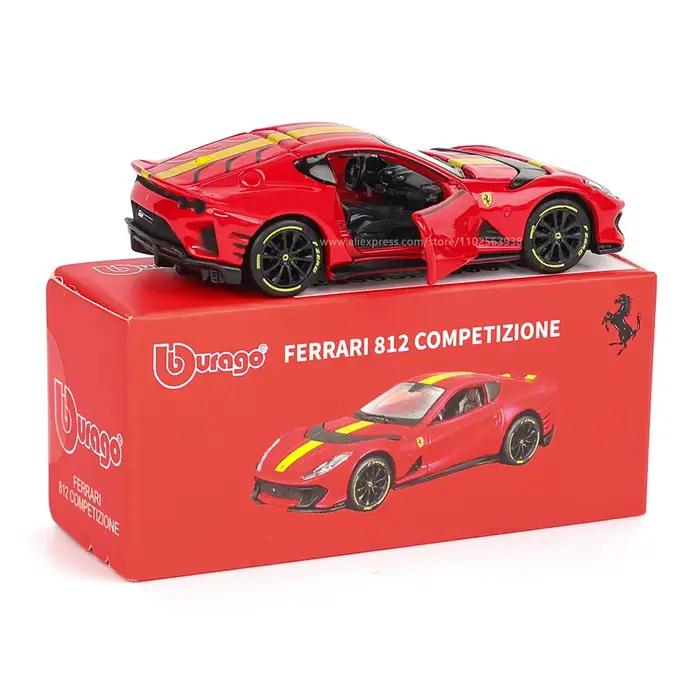 Bburago-Modèle de voiture Ferrari authentique pour enfants