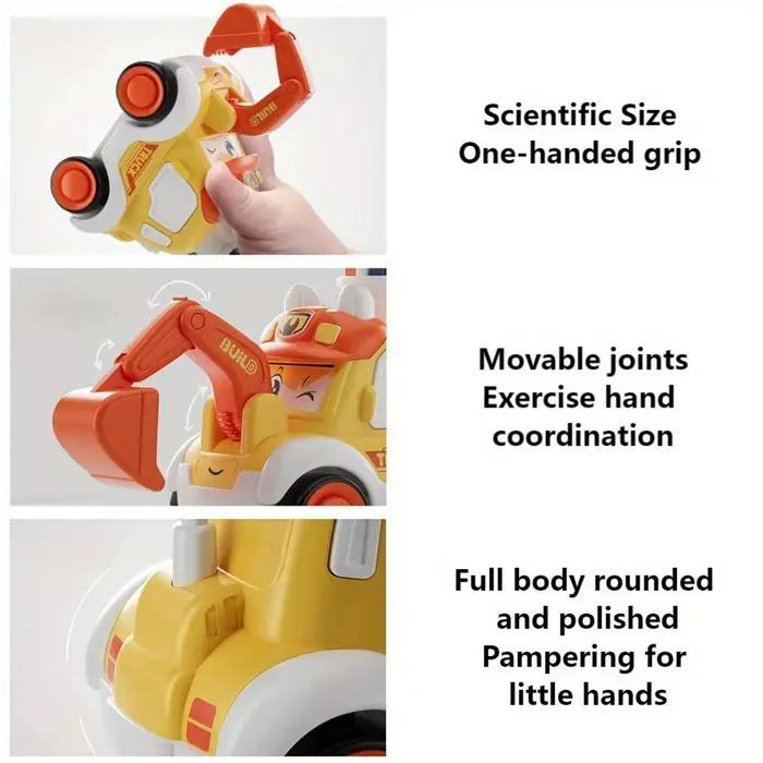 Véhicule Press and Go pour tout-petits