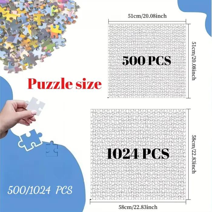 Puzzle de 500/1024 pièces Paysage Urbain et Bâtiments
