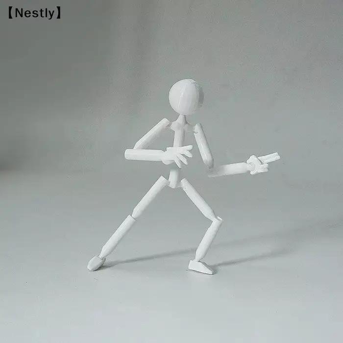 Figurine articulée multi-joints imprimée en 3D