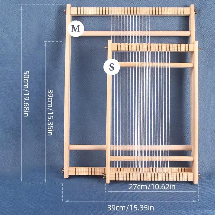 Métier à tisser multi-artisanat en bois QJH 19