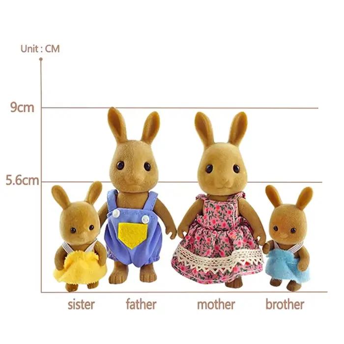 1:12 maison de poupée meubles miniatures jouets ensemble bricolage forêt famille enfants filles semblant jouer