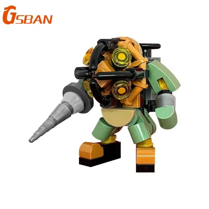 GSBAN MOC Game Mech Big Daddy Robots