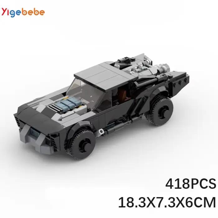 Yigebebe Ideas Technical Car Bat City Speed Car Mobile 416PCS Modèle de blocs de construction Jouets pour cadeaux Briques