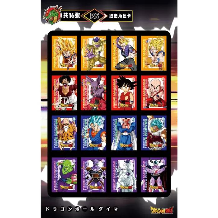 Cartes de Collection Anime Classiques Japonais Bandai Populaires Comics Rôles Adorés Combat Cadeaux Occasions Spéciales