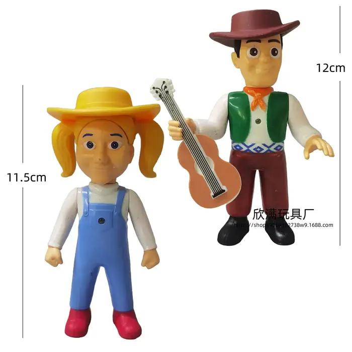 Figurines d'action de la ferme heureuse pour enfants