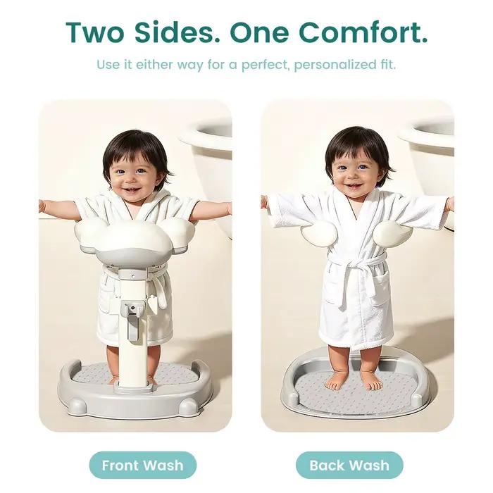 Support de bain pour bébé avec design ergonomique