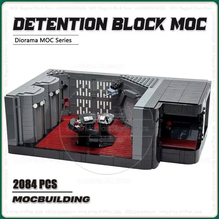 Bloc de détention UCS Diorama MOC