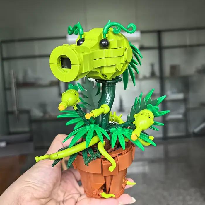 Jeu de construction créatif Plants vs. Zombies : Pistolet à pois