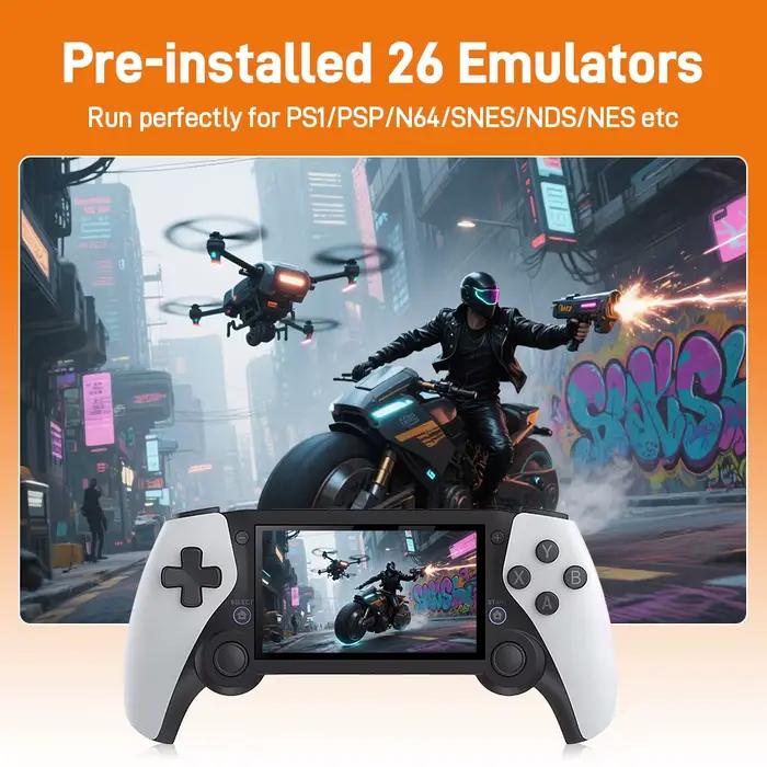 Carte de jeu TF 64G M25 intégrée plus de 21000 jeux 26 émulateurs pour carte de jeu PS1/PSP/N64/SS/SNES pour Console de jeu Portable M25