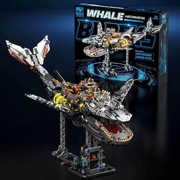 Blocs de construction de baleine mécanique MOC