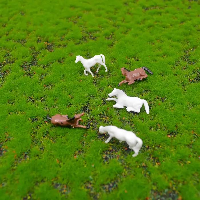 Gazon en Polymères pour Décoration de Paysage d'Extérieur