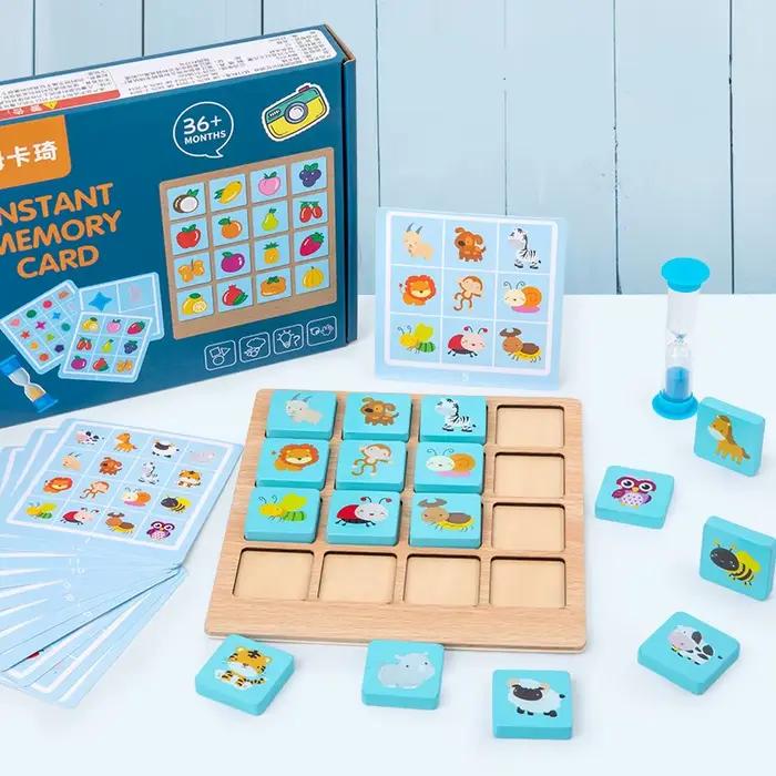 Jeu de société Puzzle en bois pour enfants