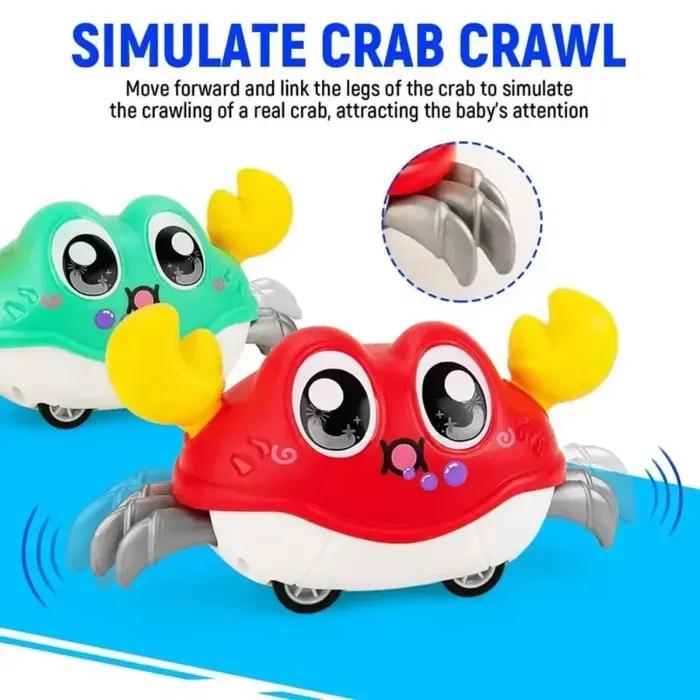 Jouets de crabe rampant pour bébé