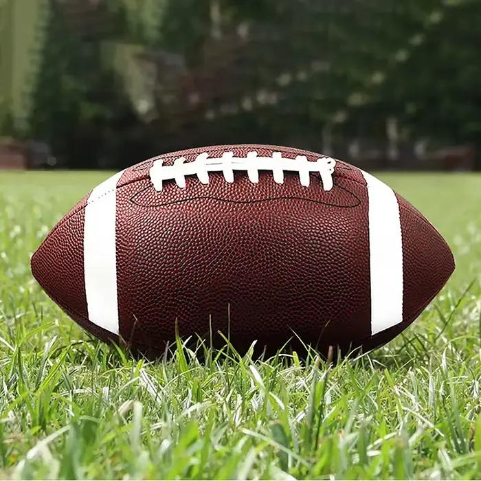 Ballon de football américain et de rugby pour homme, femme et enfant, taille standard 8.5 pouces
