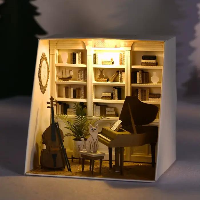Mini kit de bricolage de maison de bébé