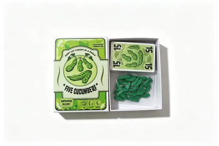 Five Cucumbers - Jeu de cartes de compétition