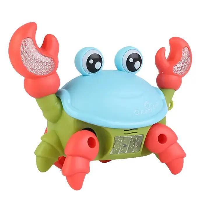 Jouets de crabe plonger oyant avec musique pour enfants