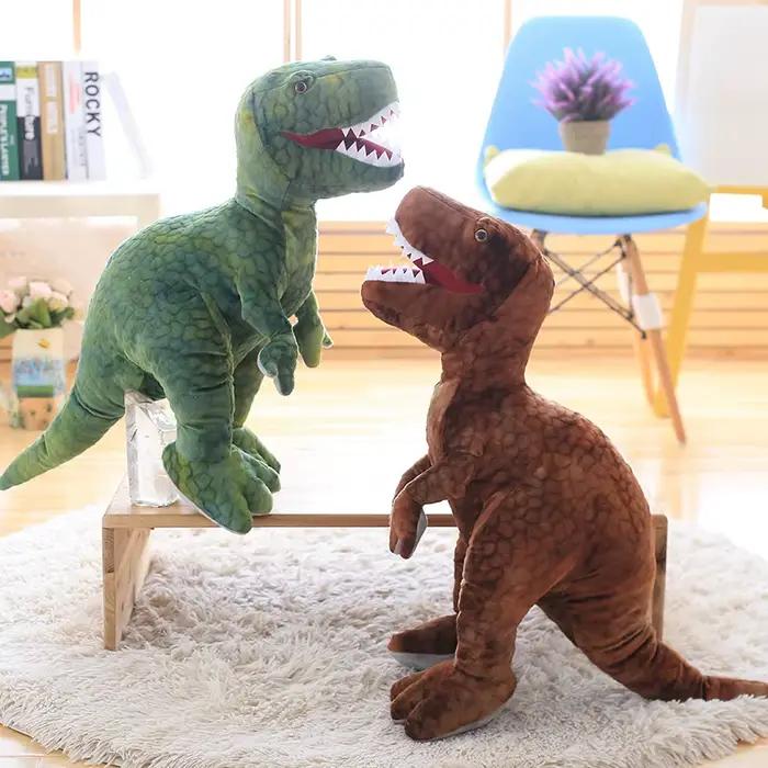 Chaud 50 cm-80 cm mignon Simulation dinosaure jouets en peluche animaux