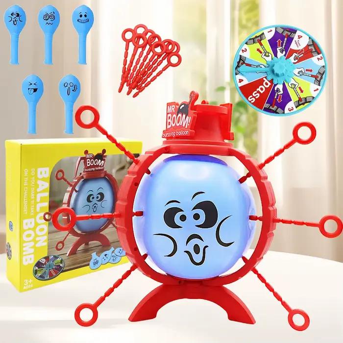 Jouet de fête interactif de table : ballon éclatant, blague amusante