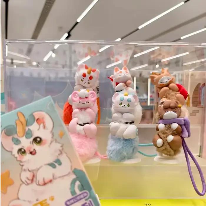 Fabuleux animaux paume ont esprit série boîte aveugle figurine poupée Surprise sac pendentif boîte mystère décor jouet cadeau d'anniversaire